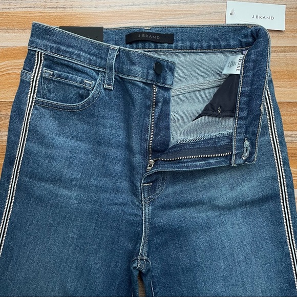 J Brand Jules Urbanite High Rise Straight Leg Ankle Jeans - Picture 4 of 11